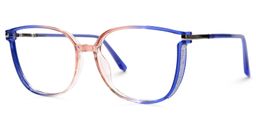 Rodz Blue Square Glasses1
