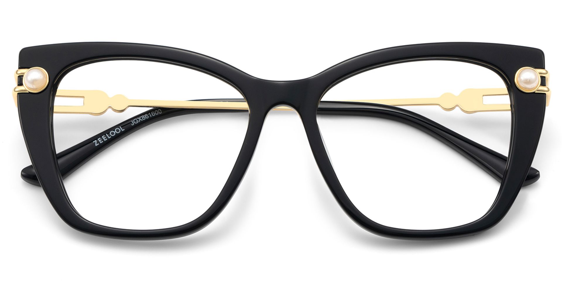 Victor Eyeglasses in Cat eye Black Frame | ZEELOOL Canada3