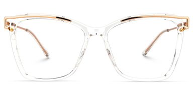 Krystle Square Clear Glasses