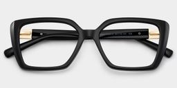 Emery Black Square Glasses2