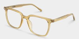 Jude Beige Square Glasses2