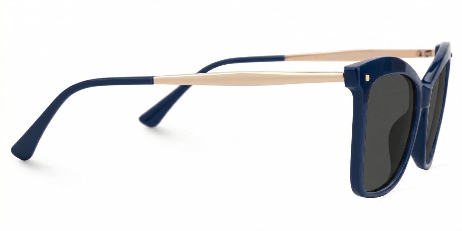 Isaebella Butterfly Blue Frame Glasses | Zeelool Optical2