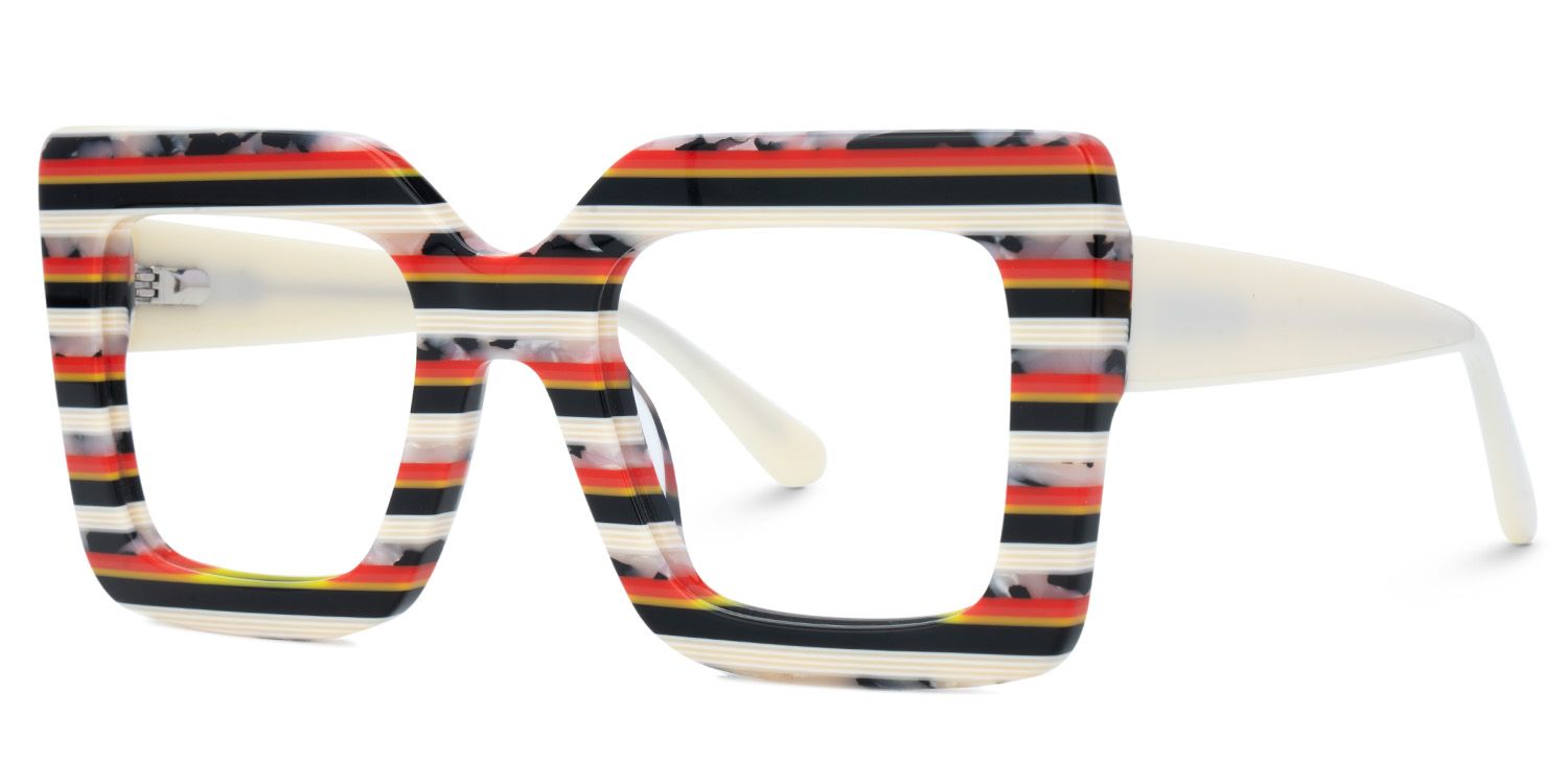 Beitané Thick Square Frame Glasses | ZEELOOL Canada2