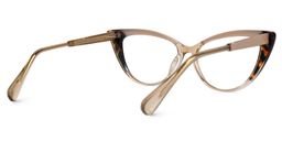 Sawida Cateye Two-Tone Glasses3