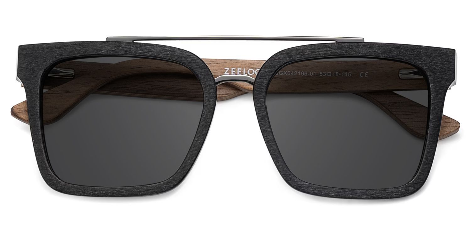 Men's Aviator Eyeglasses Frames With Black Clear Color1