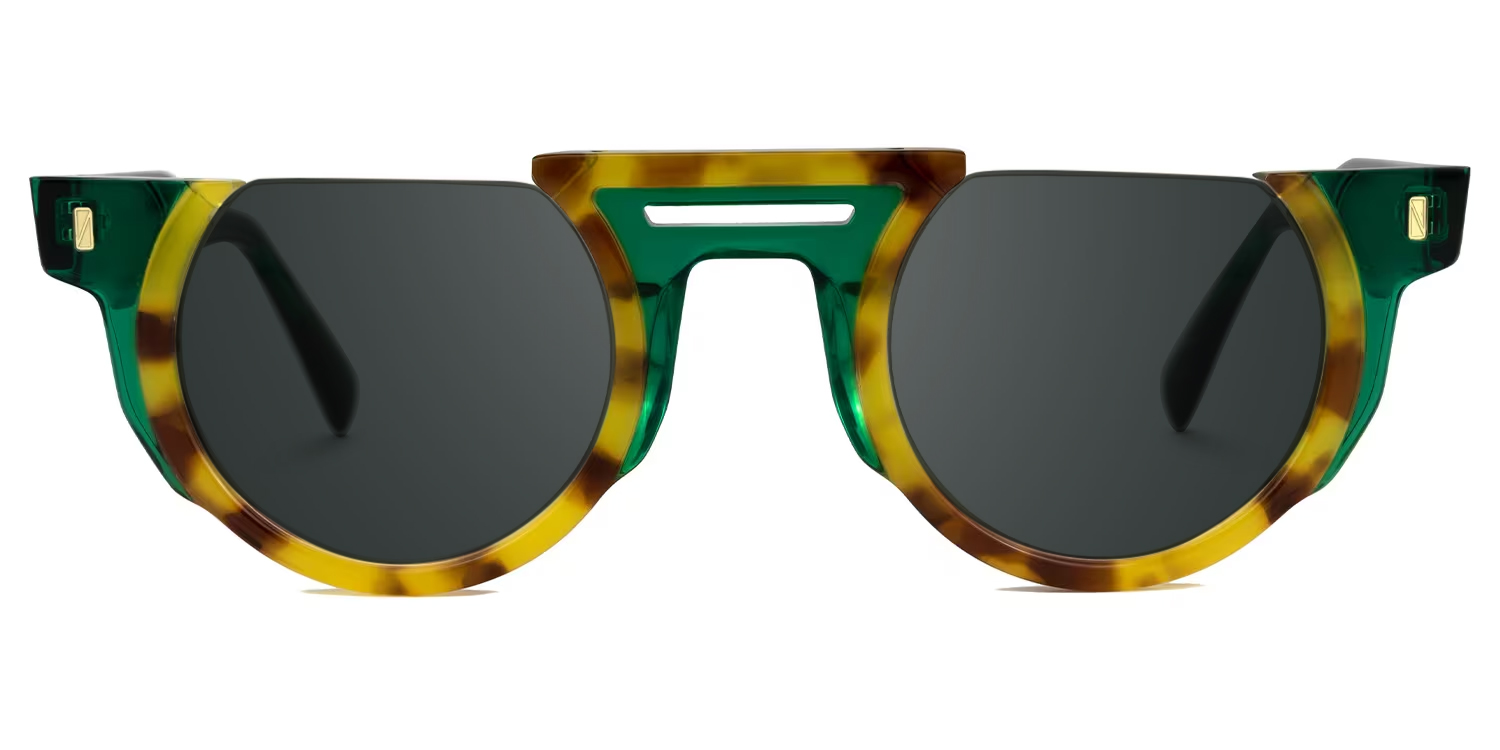 Mastin Round Tortoise Glasses0