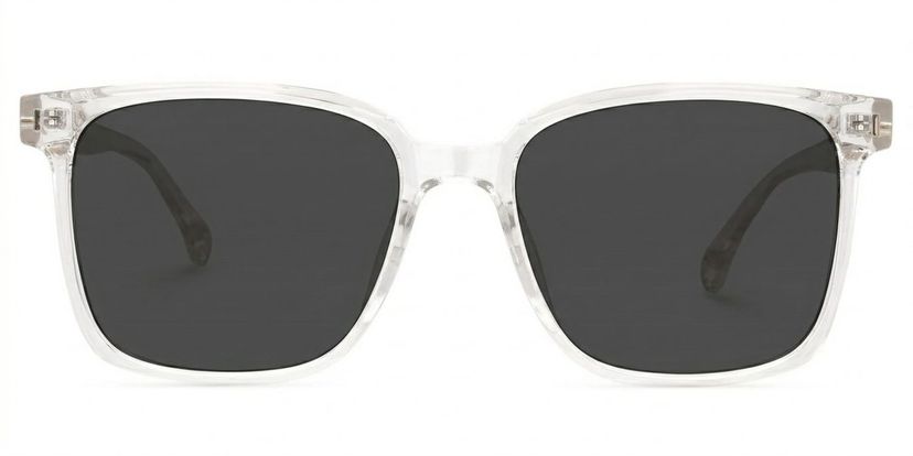 Contreras Clear Square Sunglasses