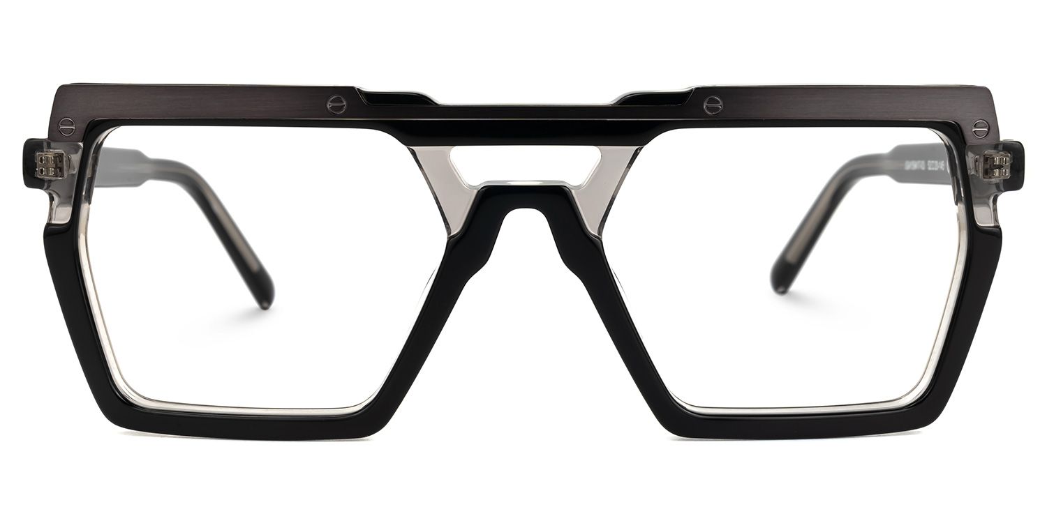 Ferguson Square Black Glasses0