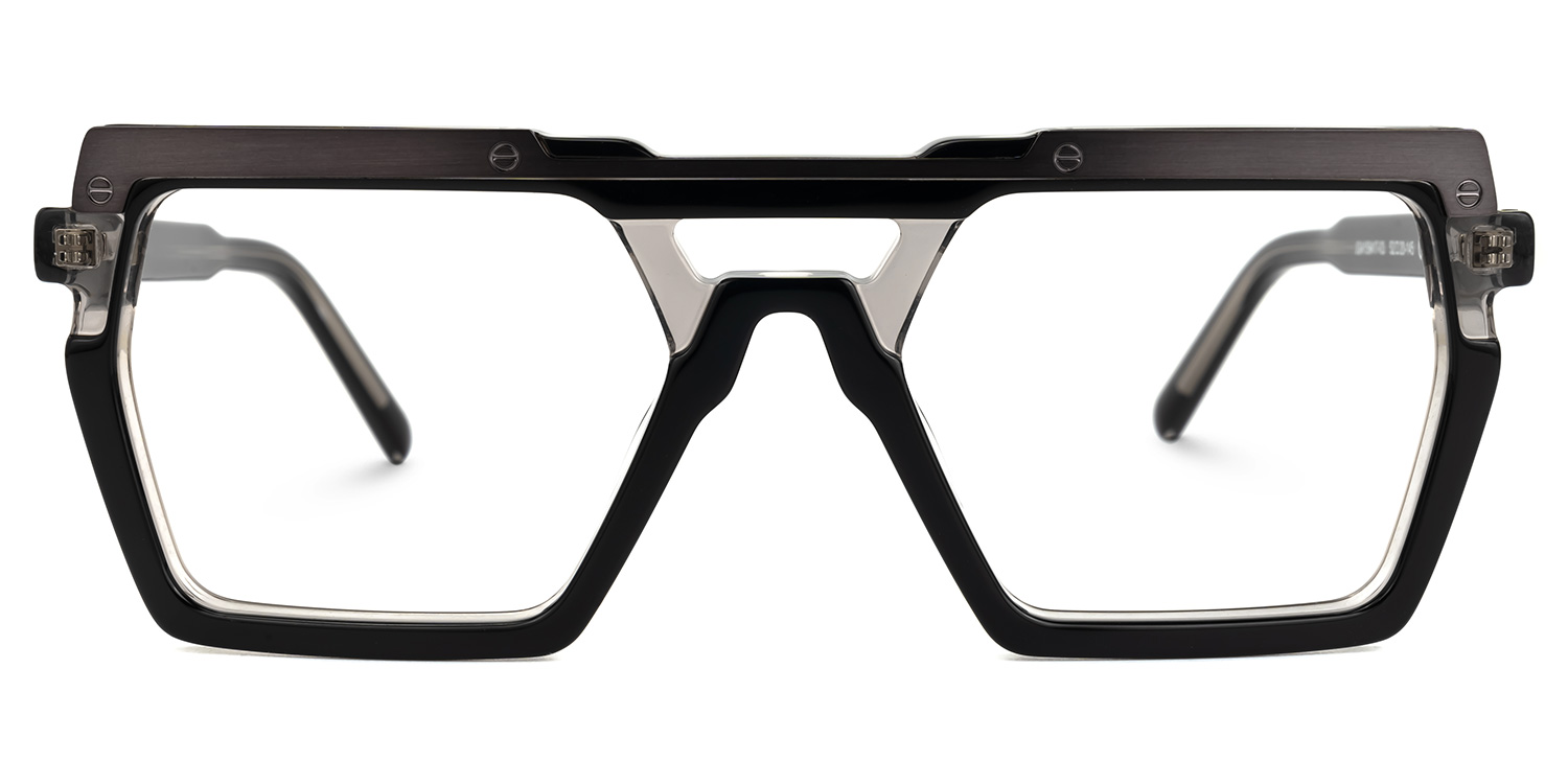 Ferguson Square Black Glasses0