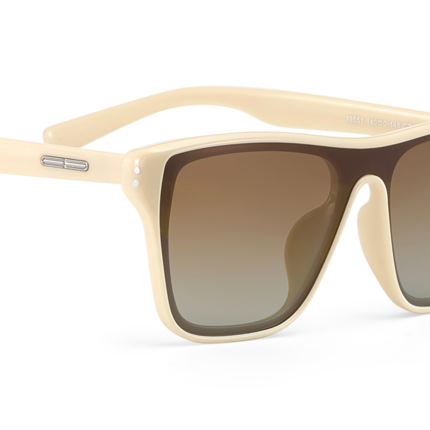 Paloma yellow Aviator Polarized Sunglasses Online | ZEELOOL Canada4