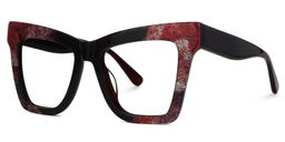 Carey Butterfly Two-Tone Glasses1