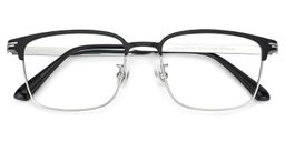 Charleston Silver Browline Glasses2