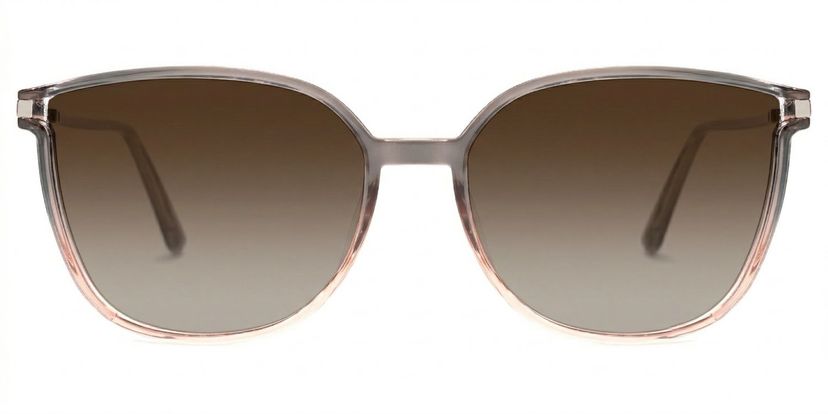 Rodz Square Gray-Pink Glasses
