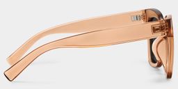 Malcolm Square Beige-Clear Sunglasses3