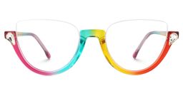 Felicia Cateye Multicolor Glasses0