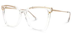 Krystle Square Clear Glasses4