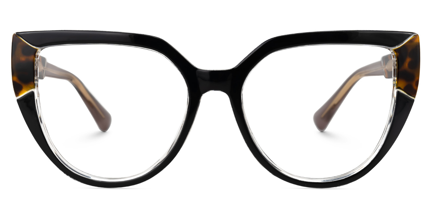 Damary Cateye Black Glasses0