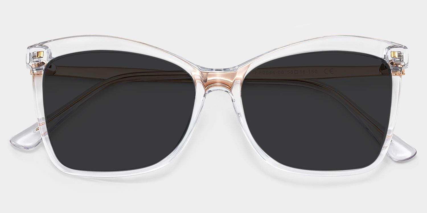 Isaebella Butterfly Clear Sunglasses | ZEELOOL Canada1