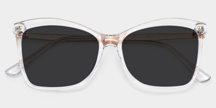 Isaebella Butterfly Clear Sunglasses