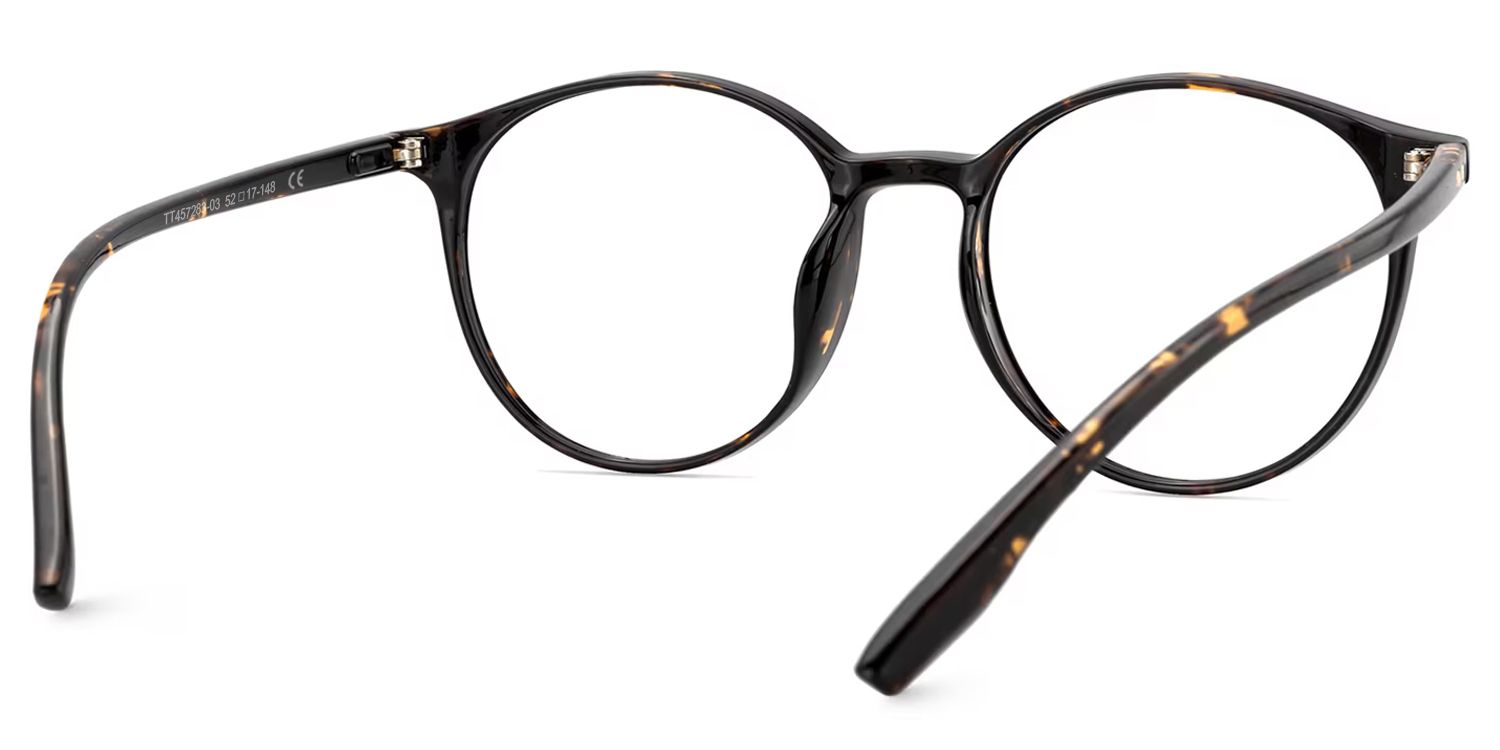 Blanco Round Tortoise Glasses | ZEELOOL Canada3