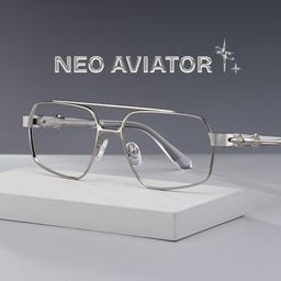 Sterling Silver Aviator Glasses0