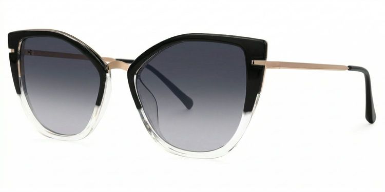Tabrieah Black Cat eye Sunglasses