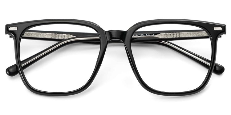 Jude Square Black Glasses