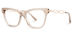 Mason Cat Eye Beige Glasses4