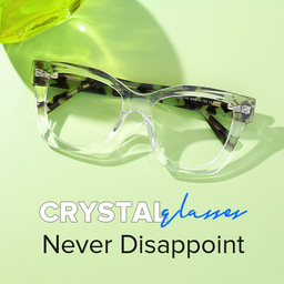 Augusta Square Clear Glasses0