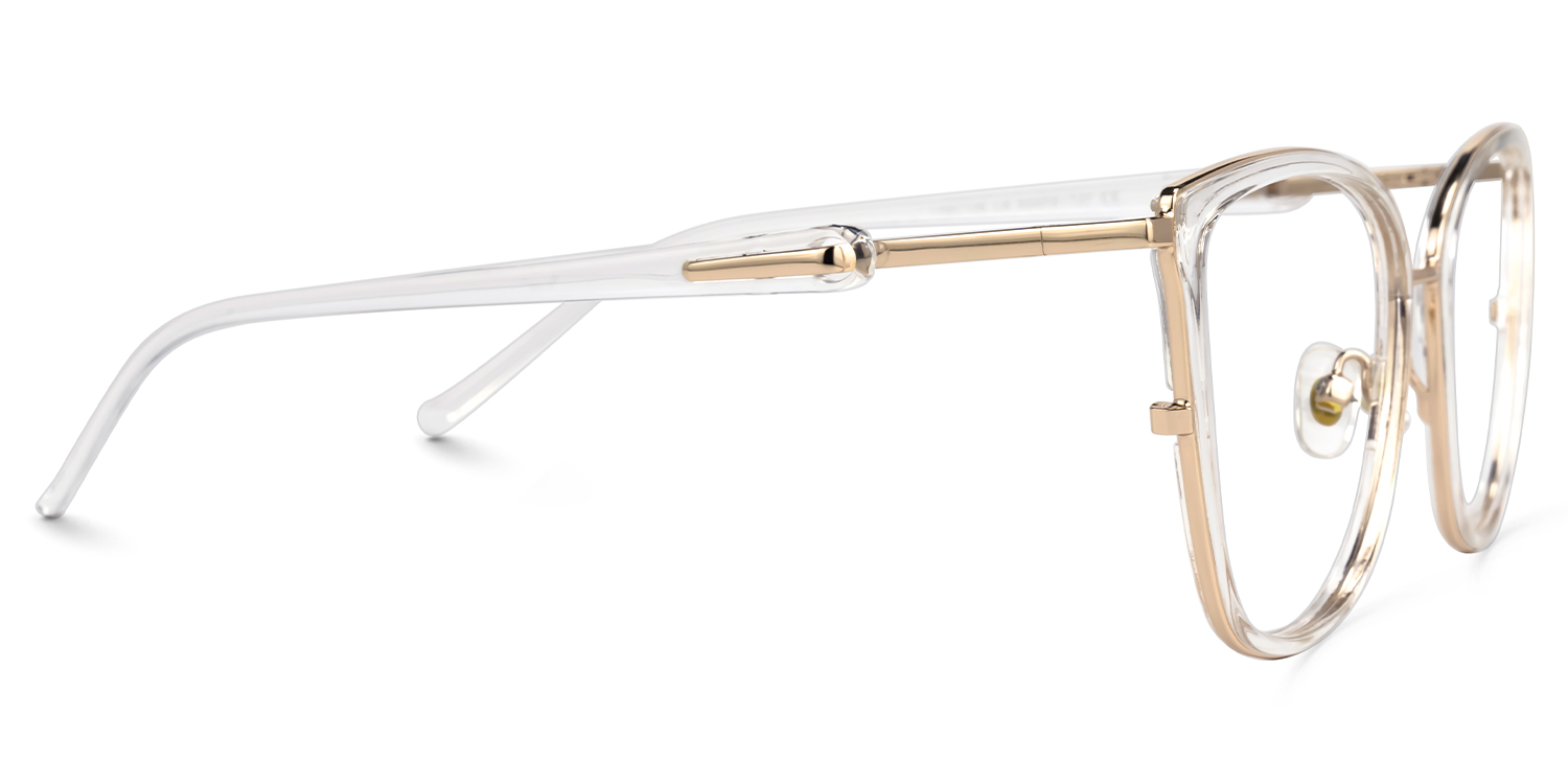 Marisa Cateye Clear Glasses2