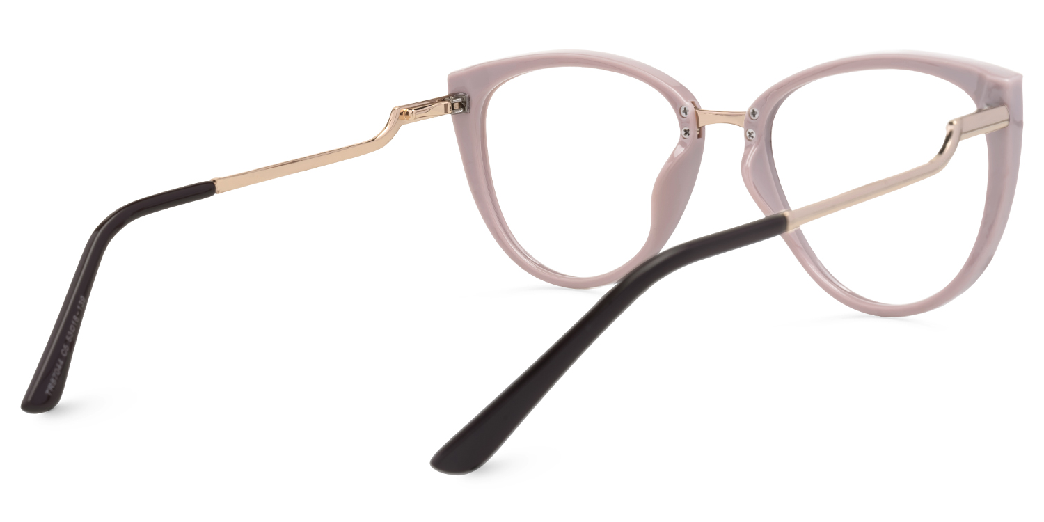 Jacques Cateye Two-Tone Glasses3
