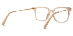Jacqui Square Beige Glasses3