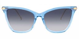Hilary Butterfly Blue Glasses0