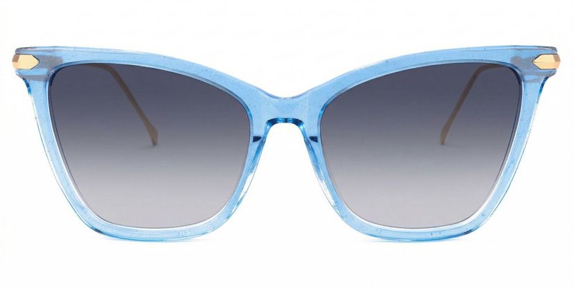Hilary Butterfly Blue Glasses