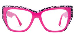 Thurman Butterfly Hot Pink Glasses1