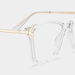 Tricee Square Clear Glasses7