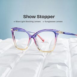 Lamar Butterfly Multicolor Glasses2