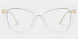 Victor Cat eye Clear Glasses2