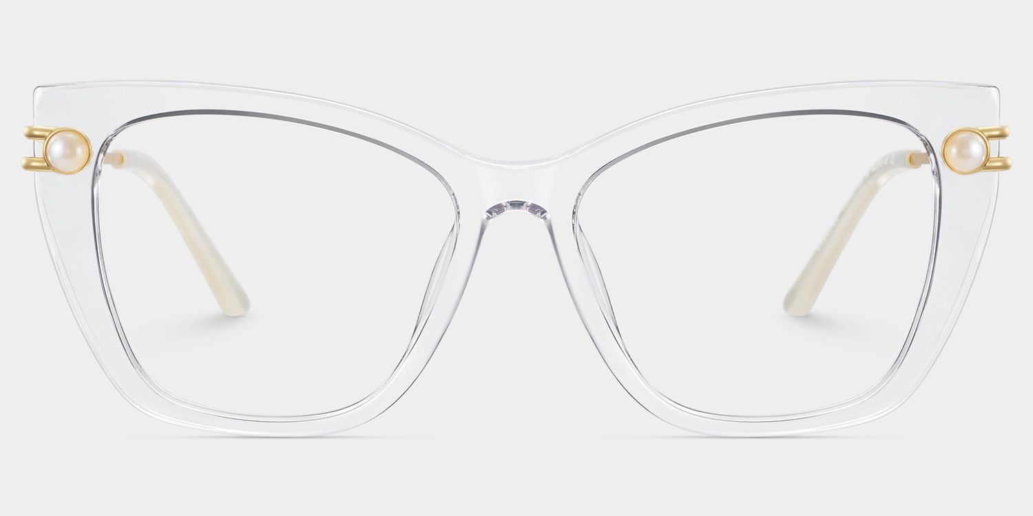 Victor Eyeglasses in Cat eye Clear Frame | ZEELOOL Canada2