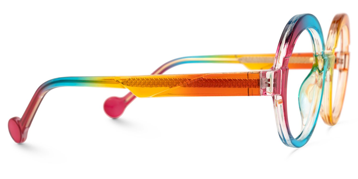 Shermier Round Multicolor Glasses2