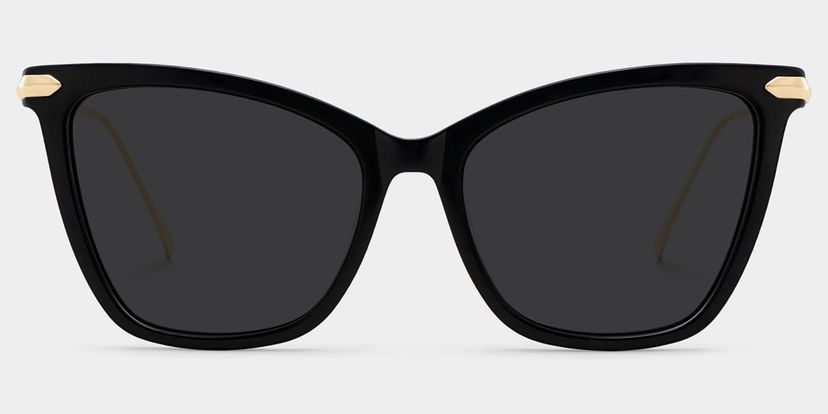 Hilary Black Butterfly Sunglasses