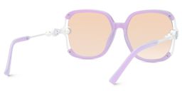 Steffanie Square Purple Sunglasses3