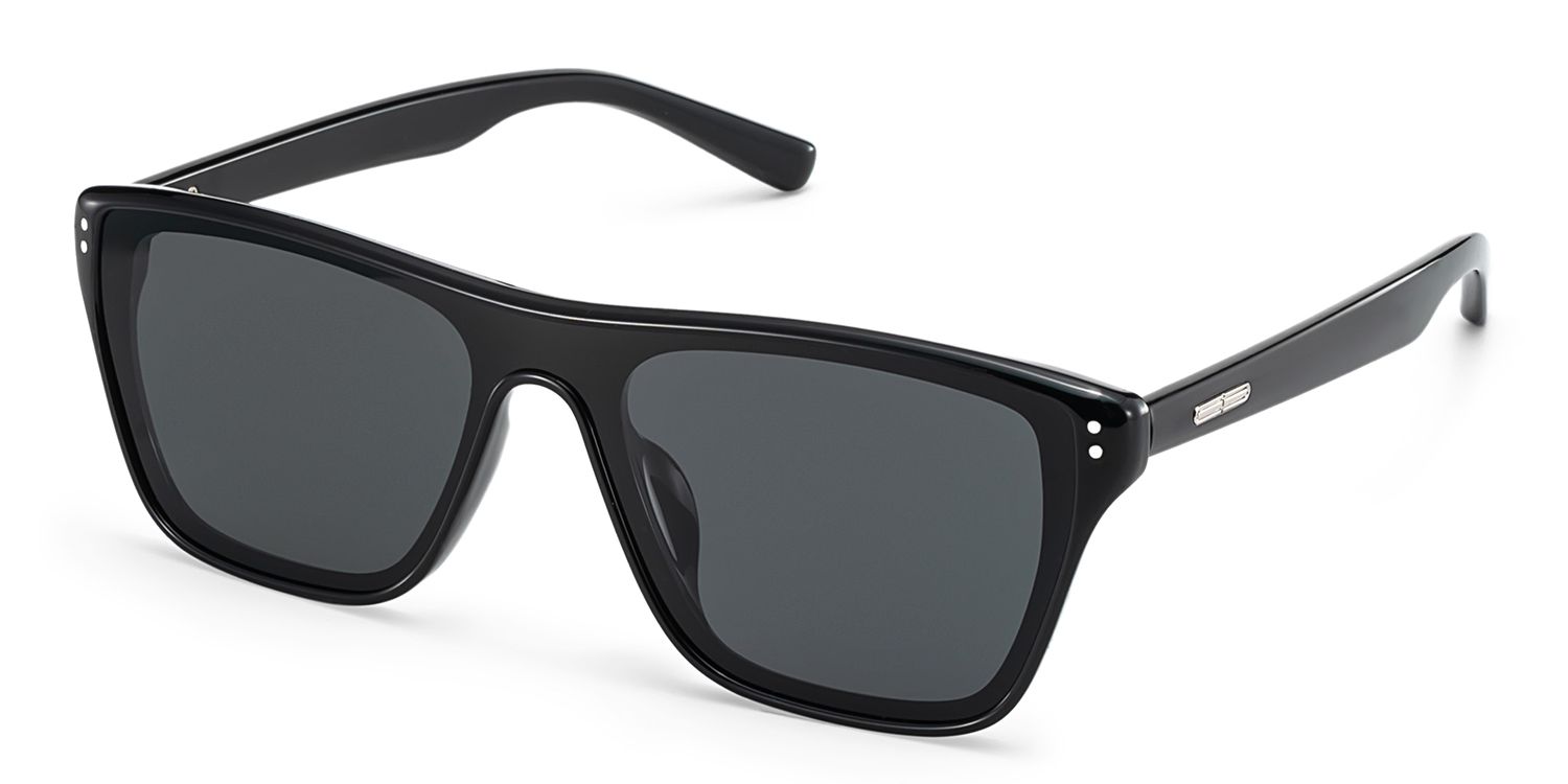 Paloma Black Aviator Polarized Sunglasses Online | ZEELOOL Canada2