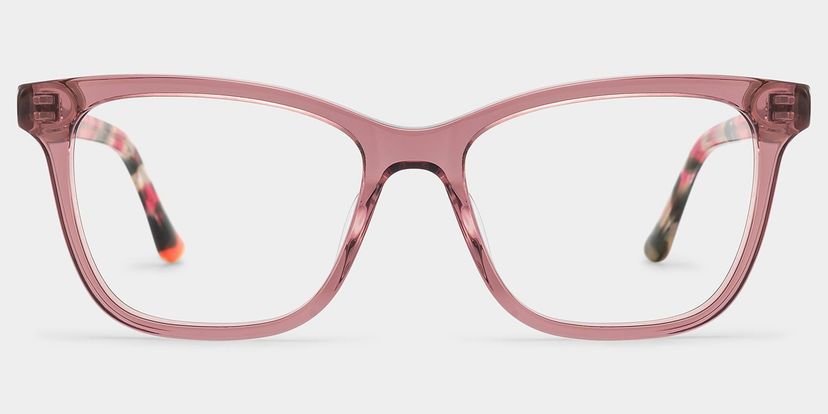Faith Pink Rectangle Glasses