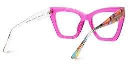 Mackey Butterfly Pink Glasses3