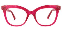 Santiago Cateye Bright-Pink Glasses0