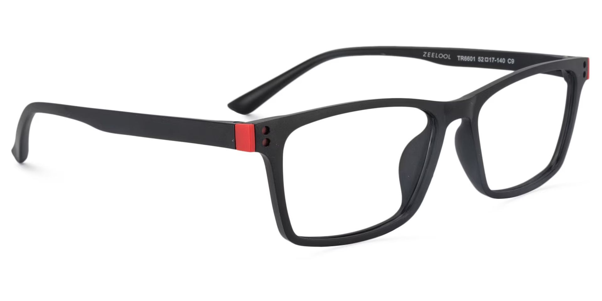 Cheche Rectangle Black Eyeglasses for Women and Men3