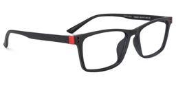 Cheche Rectangle Black Glasses3