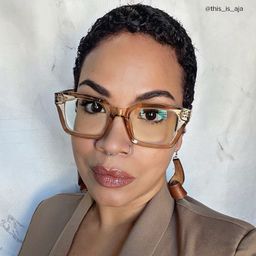 Grover Rectangle Beige Glasses8