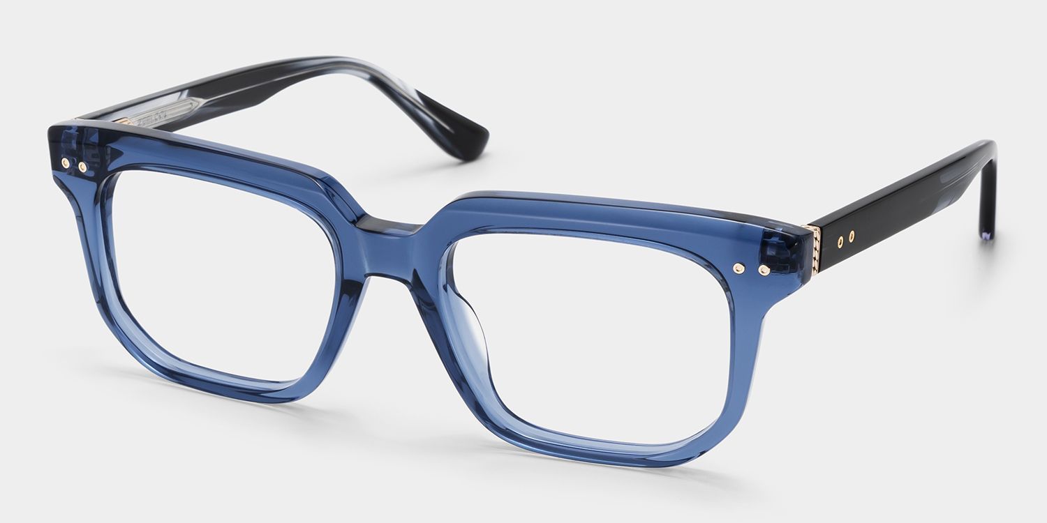 Michael Blue Square Glasses for Men | ZEELOOL3